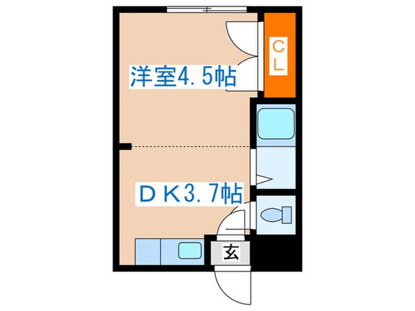 ロイヤルパーク８・１２の物件間取画像